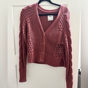 Abercrombie and Fitch cotton cardigan S